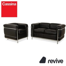 Divano Cassina LC 2 in pelle