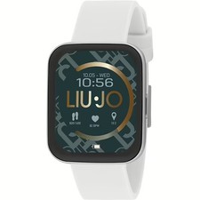 Smartwatch LIU JO LUXURY VOICE SLIM SWLJ088 Silicone Bianco Touchscreen