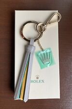 Portachiavi Rolex pelle frange corona originale keyholder leather crown