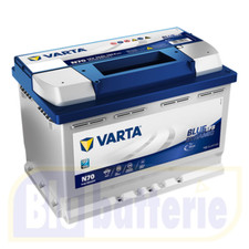 Batteria auto VARTA N70 560901068 12V 60Ah 680A EN EFB START & STOP DX SILVER