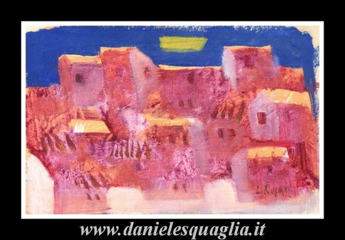 Paesaggio con case - paesaggio, borgo