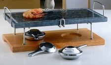 BRANDANI gift group - Pietra ollare con base in legno