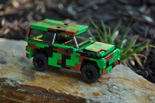 Custom Military Camo Truck