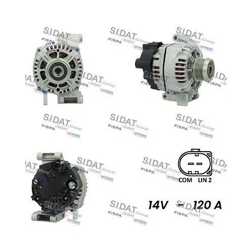 Alternatore sidat a12va0407a2 - sidat,