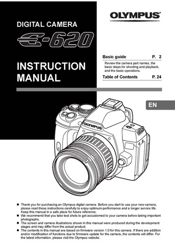 Olympus 620 fotocamera - e-620,