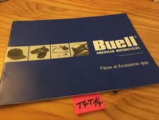 Buell Gamma 1999 Monete Accessori Prospetto Motocicletta Opuscolo Pubblicità