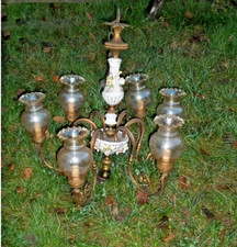 Grande antico lampadario