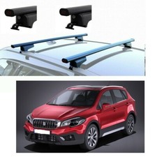 BARRE PORTATUTTO ACCIAIO PER SUZUKY SX4 CROSS  ANNO 2019 CON RAILS 4 SERRATURE