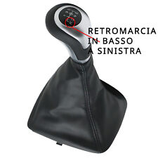 Pomello manopola+Cuffia cambio 6 marce per Mercedes classe C CL203 01-11 MD35