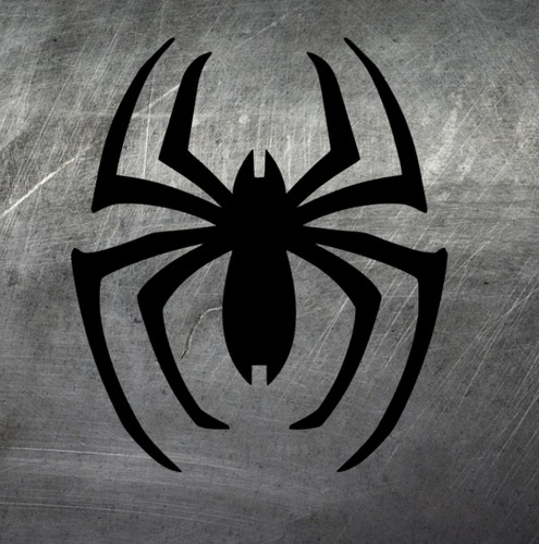 Adesivo spider ragno - ragno, auto