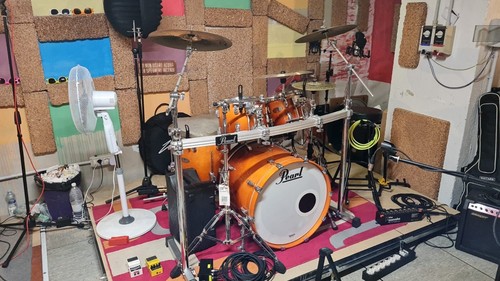 Batteria acustica completa - batteria,