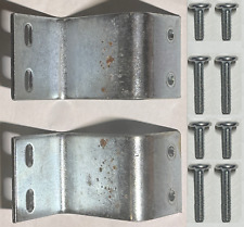 2 Supporto di collegamento Ikea angolato + 8 viti acciaio FRIHETEN MANSTAD parte #122464