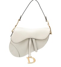 christian dior white/gold