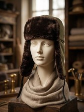 Cappello Ushanka russo vintage