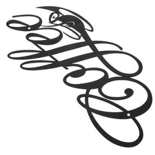 Insegne in metallo con