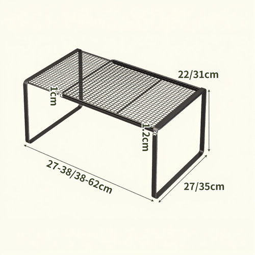 Scaffale armadio espandibile - scaffale,