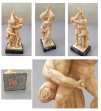 STATUETTA RAPPRESENTANTE ERCOLE ED ANTEO CHE LOTTANO