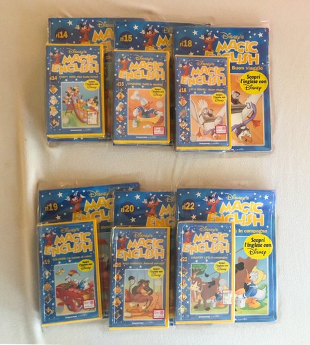 Disney magic english vhs da - vhs,