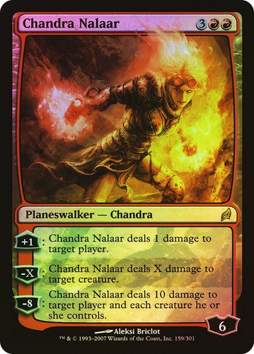 Mtg foil chandra - chandra, nalaar