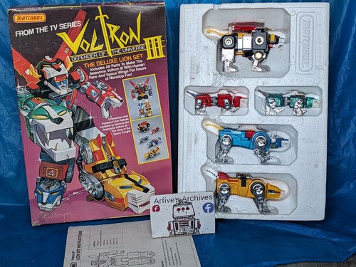 Vintage voltron iii - ⚫🔴,