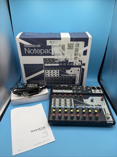 Soundcraft notepad 12fx - notepad-12fx, mixer