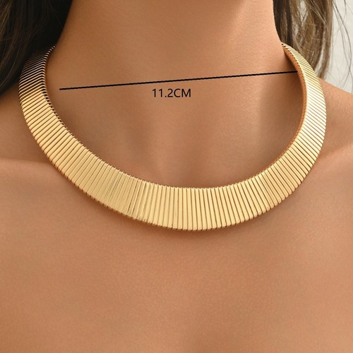 Collana con colletto righe - collana, a