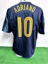MAGLIA INTER ADRIANO MATCH WORN INDOSSATA SHIRT JERSEY CAMISETA 2004/2005 COA