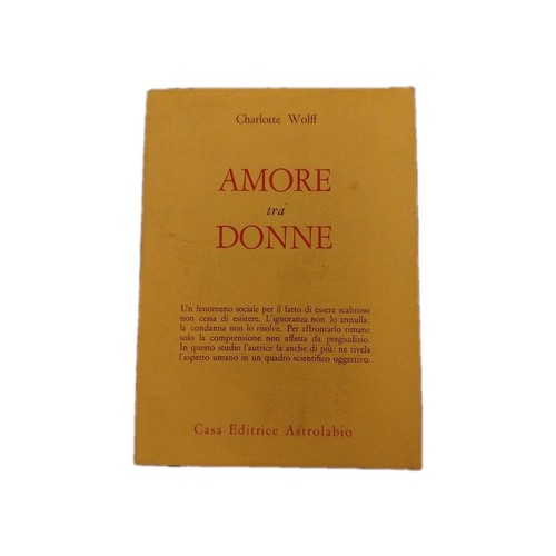 Amore tra donne wolff 1972 - amore,
