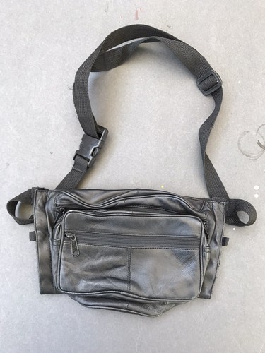 Borsa cintura vera pelle - in,