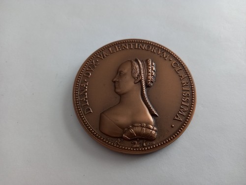 Medaglia bronzo moneta - medaglia,