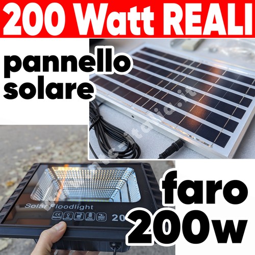 Faro auto alimentato 200w - 🔆faro, auto-alimentato