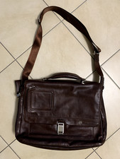 Piquadro borsa pc in pelle marrone AQ0113 