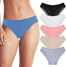 6 SLIP DONNA RAGAZZA IN PIZZO