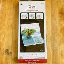 Albero Sizzix Bigz 3-D Die 656030 progettato da Karen Burniston BIGkick Big shot usato in ottime condizioni