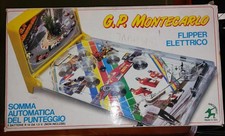 FLIPPER ELETTRONICO GP MONTECARLO FORMULA 1 ARCOFALC FERRARI GIOCHI VINTAGE