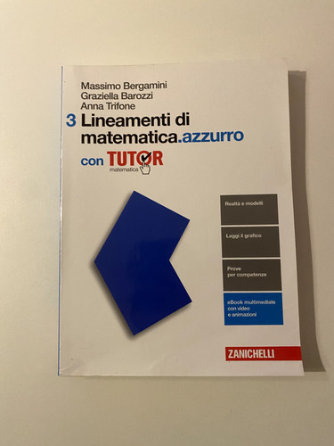 Lineamenti matematica - di, 3-