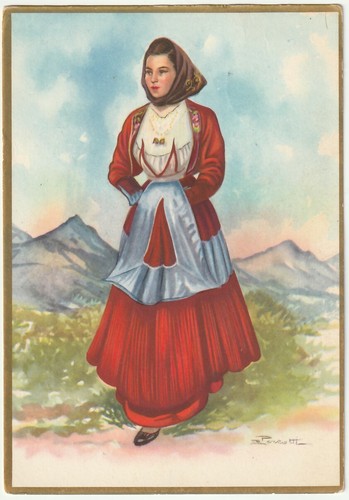 Fonni nuoro costumi sardi - -,