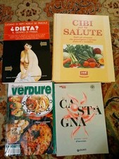 Lotto 4 Libri Cucina Cibo Salute Dieta Senno Di Prima Castagna Verdura