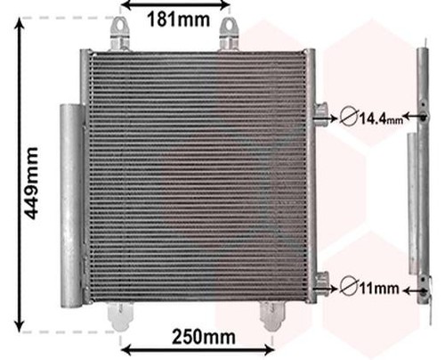 Condensatore climatizzatore - condensatore,