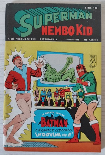 Superman nembo kid albi - nembo, del