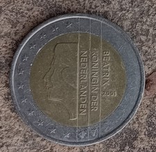Moneta euro beatrix koningin - moneta, 2