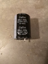 2 X CONDENSATORE ELETTROLITICO