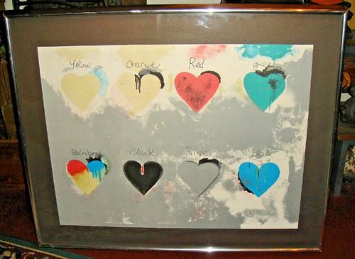 Litografia cuore originale