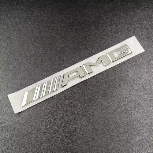 Logo adesivo amg - amg, cromato