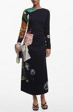New Desigual Mix Print Long
