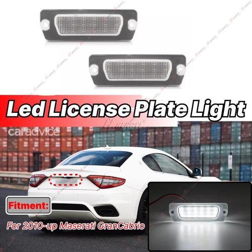 Kit luci targa per maserati - luci,
