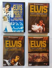 ELVIS PRESLEY - 4 DVD THAT'S THE WAY IT IS + COMPLETE WORKS Final Curtain RARE