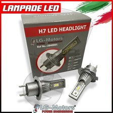Coppia Lampade H7 LED 6500K PER ALFA ROMEO 166 1998 FINO AL 2007 ANABBAGLIANTI