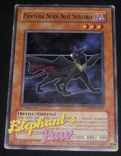 Yugioh pantera nera neo - yugioh,
