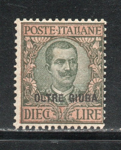 Rrc 1925 colonie oltre - oltre, giuba